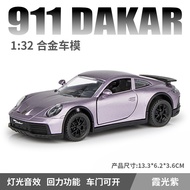 Porsche 911 Dakar metal car model 1:32 scale