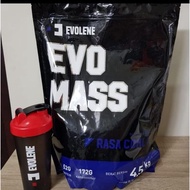 Evolene Evomass Gainer free Shaker/ Evolene Evo Mass Gainer 4.5kg 10lbs 4.5kg/