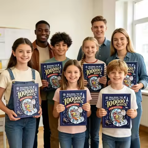 Building The Ultimate Brain: 100000 Whys – Fun and Joyful Science for Kids To Develop A Scientist’s 