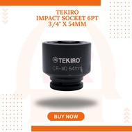 MATA TEKIRO socket impact wrench 3/ 4" inch 6PT 54 MM impact socket wrench