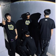 Tshirt black crhomes 100% Cotton BCI
