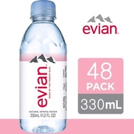 French imported bottled water Evian water [330mlx48pet] 2 boxes