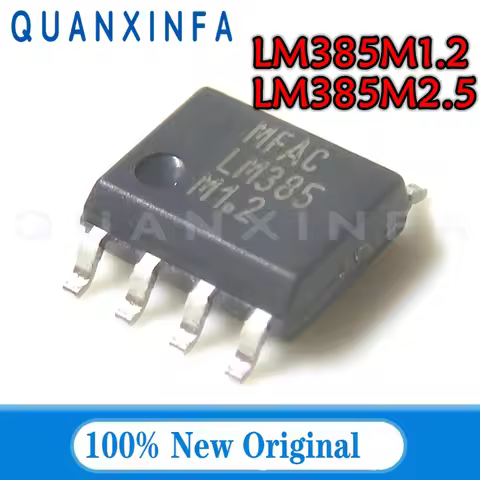 10PCS LM385MX-1.2 LM385MX-2.5 LM385M1.2 LM385M2.5 Voltage standard SOP-8 New original