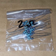 R 2 Ohm 0.25W 5 Percent Resistor 2Ohm 2R Ohm 0.25 Watt 20 Pcs