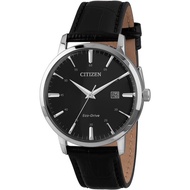 [Powermatic] Citizen BM7460-11E Eco-Drive Solar Powered Analog Leather Strap Water Resistance Classic Unisex Watch
