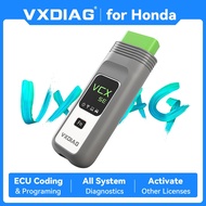 VXDIAG VCX SE สำหรับฮอนด้า HDS เครื่องมือสแกนเนอร์รถยนต์วินิจฉัย OBD2ระดับ OE แบบเต็มระบบการวินิจฉัย