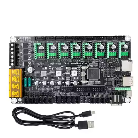 Printer main board MKS Monster8 V2.0 monster voron main control 8-axis integrated control board