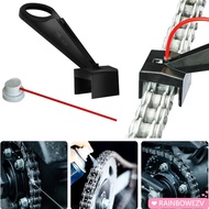 RAINBOWEZV Motorcycle Chain Lube Applicator, Four channel nozzle Lightweight Mess-Free Chain Wax Cha