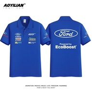 Ford GT Racing Suit F1 Men's And Women's Cotton Shirt 1