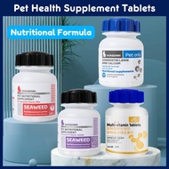 Pet Supplement 180pcs Cat Dog Probiotic MultiVitamin Tablets Probiotics Calcium Vitamin Kucing VML
