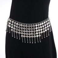 Boho Cincher Belt Accessory Dress Women's Belt Fringe Retro Chain Waist Metal Boho Ethnic Cincher Be