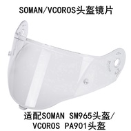 SOMAN965 Helmet Lens VCOROS PA901 Helmet Lens Replacement Lens XV7F