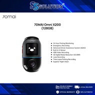 70mai Omni X200 360° Dashcam 4G GPS AI Parking Surveillance HDR Night Vision ADS Voice Control