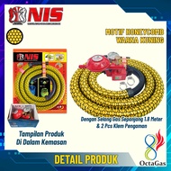 Nis Paket Selang Gas + Regulator Kompor Gas Robot (NI 0307 S)