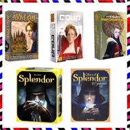 Avalon The Resistance Board Games Card Games Cluedo Suspect Splendor Coup Board Games Card Games Fam