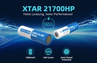 XTAR Battery 21700HP 5000mAh 3.6V 25A Li-ion Rechargeable