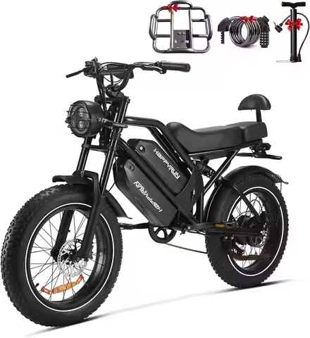G70 Electric Bike for Adults,2000W 48V38Ah Detachable Dual Battery Ebike for Adults 85+ Mile 36MPH T
