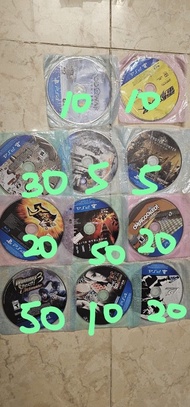 PS4 遊戲光碟二手合集