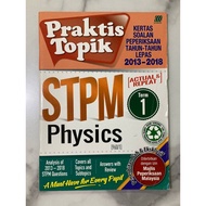 Preloved STPM Physics Term 1/Sem 1 Past Year Questions Actual and Repeat Kertas Soalan Peperiksaan T