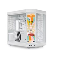 # HYTE Y70 Touch Infinite [ Black / White / Snow White / Red ] - Dual Chamber ATX Case with Touchscr