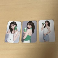 aespa armageddon cdp aespa armageddon A aespa Liu Zhimin Karina Sprite Endorsement Card Photocard