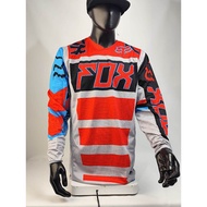 Fox 180 FALCON Grey Red Original Adult Motocross Trail Jersey