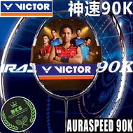 VICTOR, Super high speed 90K, badminton racket, full carbon, super light single shot, ARS90k, fast a