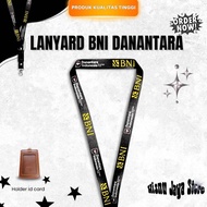 Lanyard Tali ID Card BNI DANANTARA | Lanyard BNI DANANTARA | Lanyard DANANTARA | Lanayard BNI | Tali
