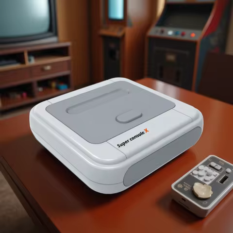 KINHANK Super Console X Game Box Retro Game Console 100000 Video Games for DC/MAME/Naomi with gamepa