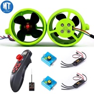 Underwater Jet Boat 2KG 4-Blade CW CCW Thruster Engine/Brushless 40A ESC/Servo Tester/Radio System T