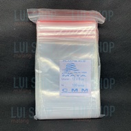 Plastic Clip Bag Size 12 x 8cm