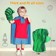 Hulk hands Kids Boxing Gloves Soft Plush Cosplay Costume Toy
