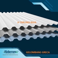 Atap Alderon RS - Gelombang GRECA - SINGLE WALL CORRUGATED