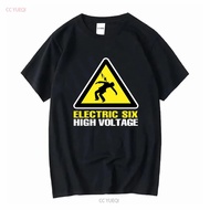 Awal 00-an Elektrik Enam Voltan Tinggi vintaj T Shirt band tee bar gay 90an XXL 2XL lawatan bloodhou