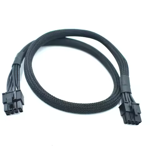 16AWG PCIe 8 Pin Port to PCIe 8 Pin (6+2) Male Power Adapter Sleeved cable for Seasonic FOCUS+ serie