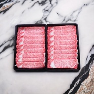 wagyu hida chuck roll A5 (เนื้อส่วนสันคอสไลด์) สันคอสไลด์ เนื้อสไลด์ชาบู สันคอสไลด์ เนื้อวากิวสไลด์ 