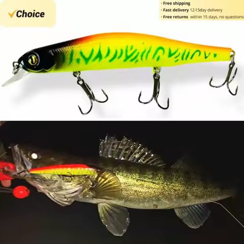 TSUYOKI Minnow Wobblers Watson 110mm 17g Magnet Weight System Long Cast Fishing Lure, Dive 0.8-1.2m 