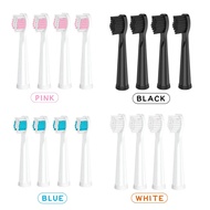 Replacement toothbrush head, Soft hair brush head, Detachable toothbrush head