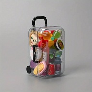 11/21 Mini Suitcases, Mini Beverage Bottles, Simulated Food Ornaments, Food, Alcoholic Beverages, Ca