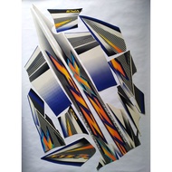 Yamaha f1zr 2004 striping sticker biru