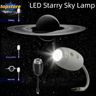 TOPSTORED LED Starry Sky Lamp, Adjustable Focus 5V1A Galaxy Projector, Large Range Projection USB Po