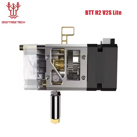 BIQU H2 V2S Lite Direct Extruder Dual Gear Higher Flow Hotend 3D Printer Parts Titan Extruder For B1