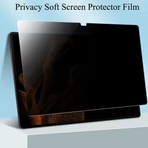 Privacy Soft Screen Protector For Samsung Tab A11 S10 FE Ultra 14.6"8.7"11" 12.4inch Matte Anti Glar