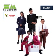 Falcon Blazer Sekolah Pengawas MPP School Uniform (Pelbagai warna dan saiz) SM Uniform