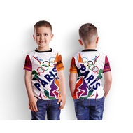 OLYMPIC PARIS 2024 OLYMPIC Full Print Custom Kids T-Shirt 01