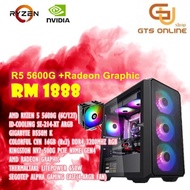 CUSTOM PC GAMING PACKAGE  AMD RYZEN 5 5600G / 5500 / 5600X / RTX3050 / RTX 3060 Ti