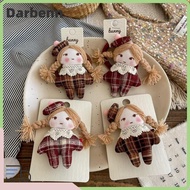 DARBEMY Fabric Girl Embellishment, Cartoon Girl Pattern Craft DIY DIY Craft Embellishment, Korean St