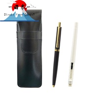 [Direct from Japan]
Slim Cowhide Pencil Case Black, Pen-Shaped Eraser White, and AP300 Showa 40s Rep