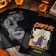 DBTKxDragonBallZ T-Shirt for Men and Women DBTK X DBZ Round Neck Tees Unisex Shirt Cotton