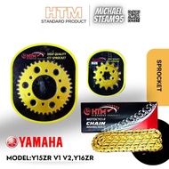 YAMAHA 415 SPROCKET SET Y15ZR FZ150 Y16 Y15 SIZE 415 CHAIN 415